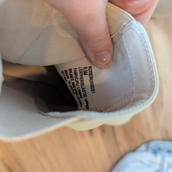 Steve Madden Cream Roxie Leather Chelsea Boot 9.5 - Picture 7 of 8